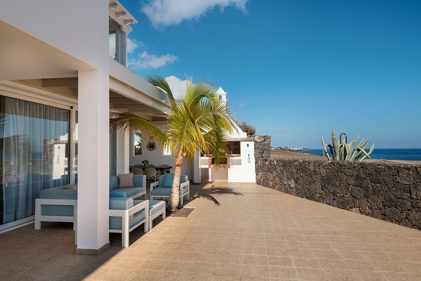 Lounge, Villa Odin, Villa mit Pool Lanzarote