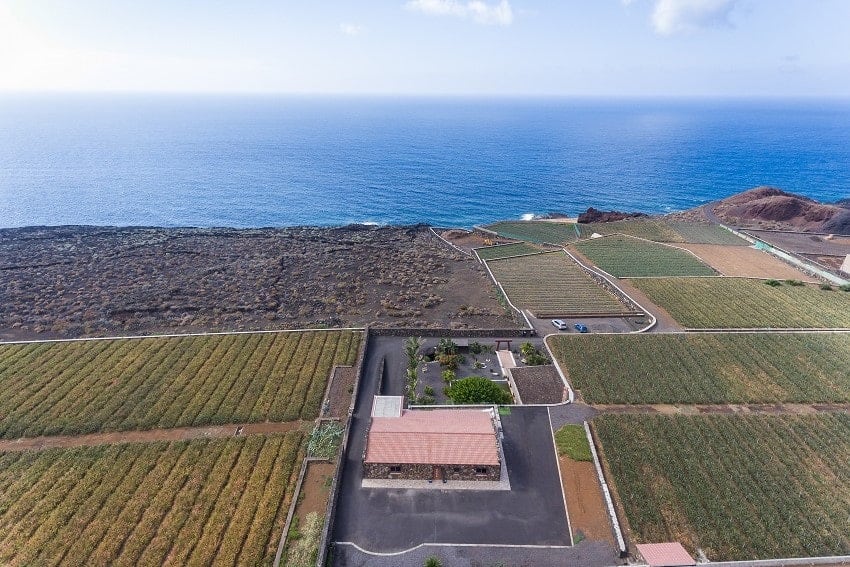 Luftaufnahme, Villa Tejeguate, El Hierro Ferienhaus