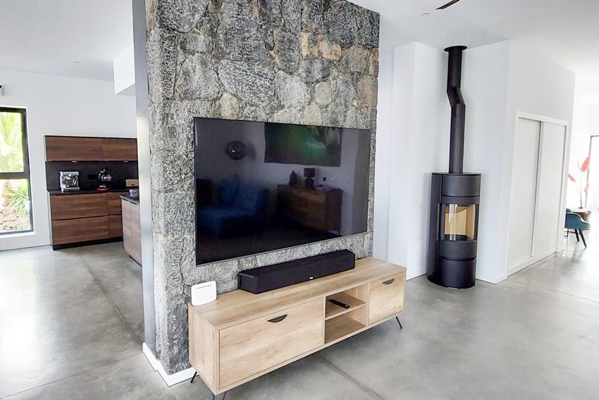 Televisor, Casa Nido, Casa Rural con Piscina Lajares