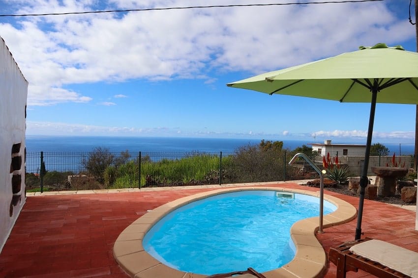 Pool, Casa Campana, Ferienhaus La Palma