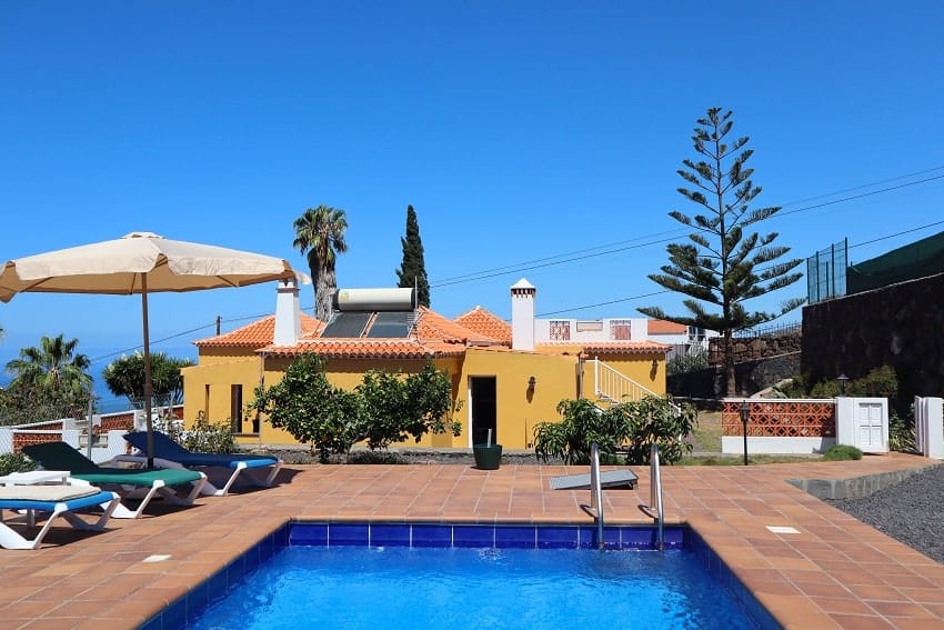 Pool, Casa Mar, Holiday Cottage La Palma