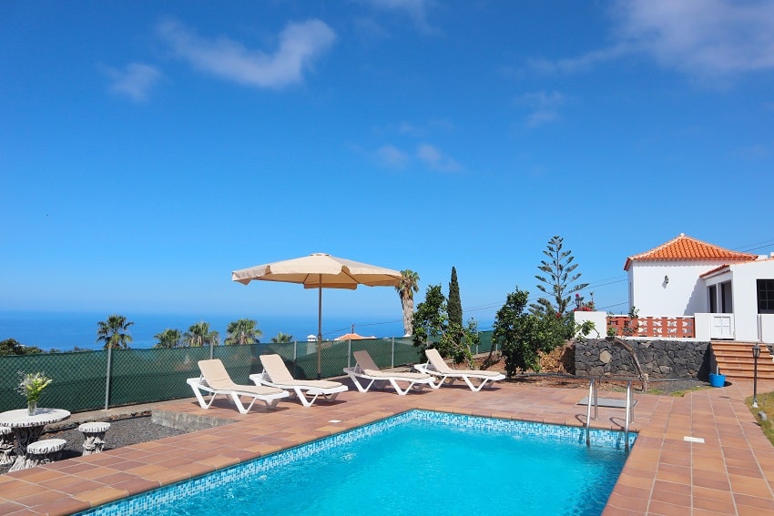 Pool, Casa Sol, Ferienhaus La Palma