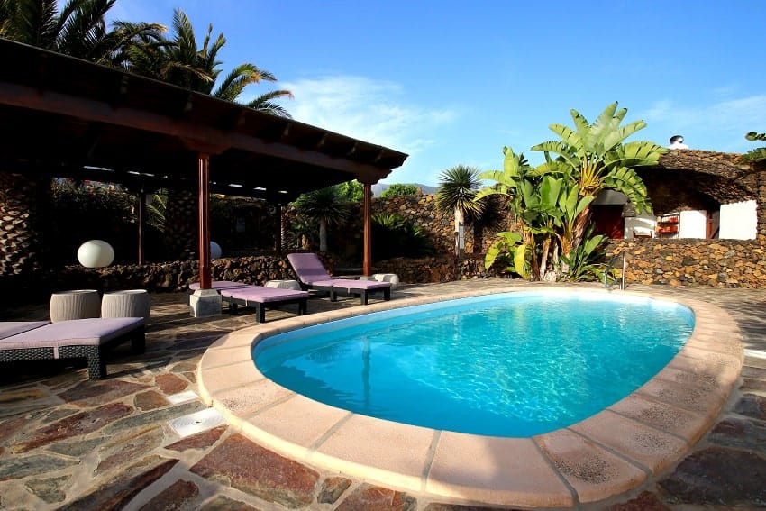 Pool, Finca Esperanza, Holiday Home La Palma