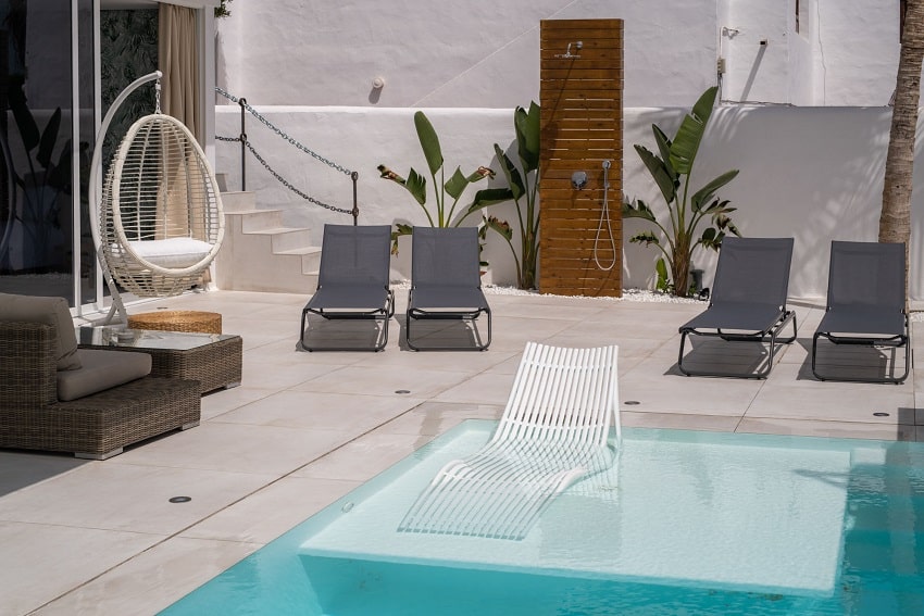 Pool, Villa Coco, Luxus Villa Lanzarote, Puerto del Carmen