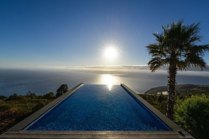 Pool, Villa El Cielo, Luxus Ferienhaus La Palma