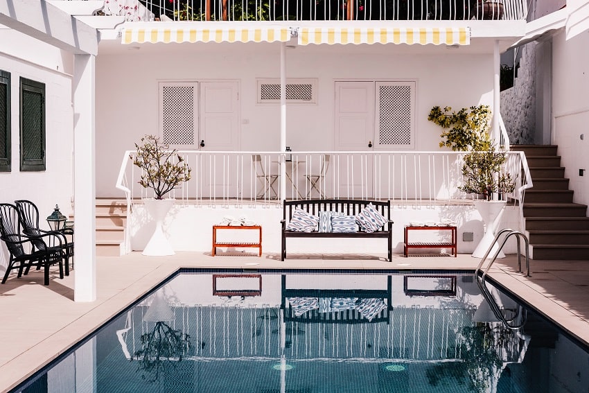 Pool, Villa Imperial, Ferienhaus La Palma Tazacorte