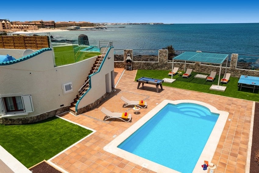 Pool, Villa Lobos, Ferienhaus mit Pool Fuerteventura