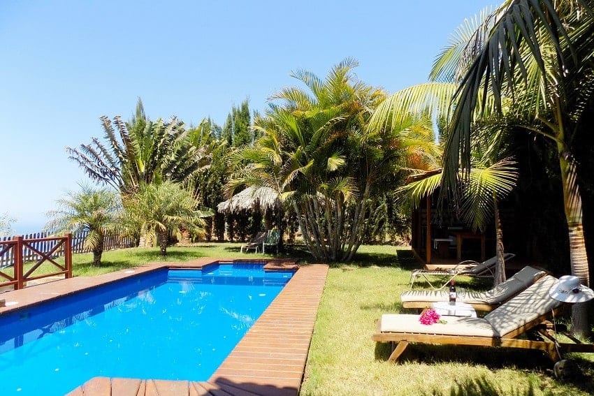 Pool, Villa Nerea, Ferienhaus La Palma
