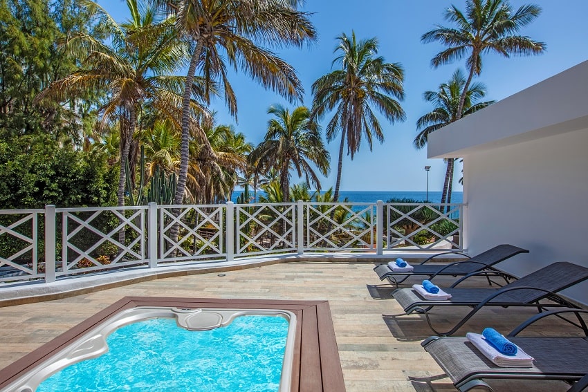 Pool, Villa Playa Chica, Ferienhaus Puerto del Carmen