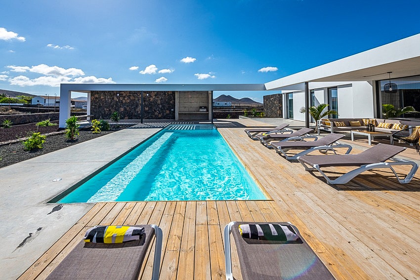 Piscina, Villa Ventura, Villa de Lujo Fuerteventura