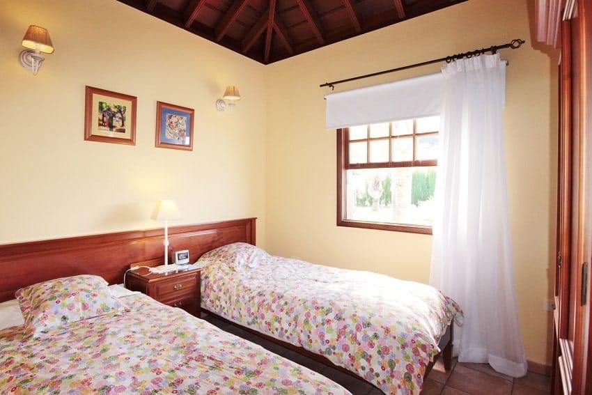 Dormitorio, Apartamento, Casa Paula, Casa Rural La Palma con Piscina