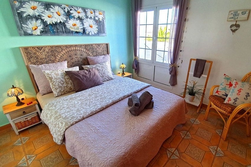 Schlafzimmer, Casa Blanca, Ferienhaus Tarajalejo, Fuerteventura