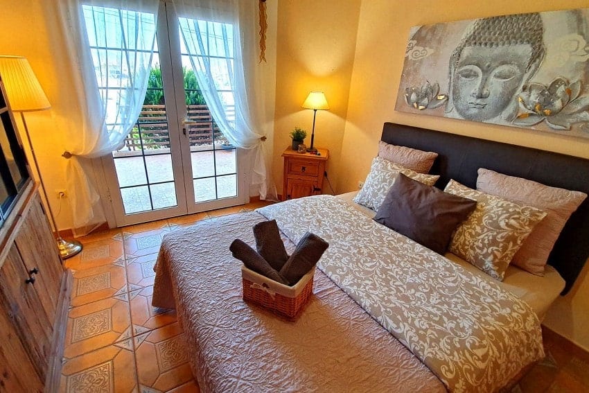 Schlafzimmer, Casa Blanca, Ferienhaus Tarajalejo