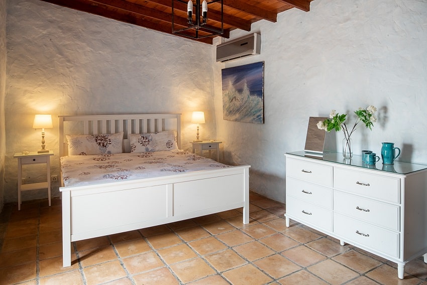 Schlafzimmer, Casa El Barranco, Ferienhaus Lanzarote
