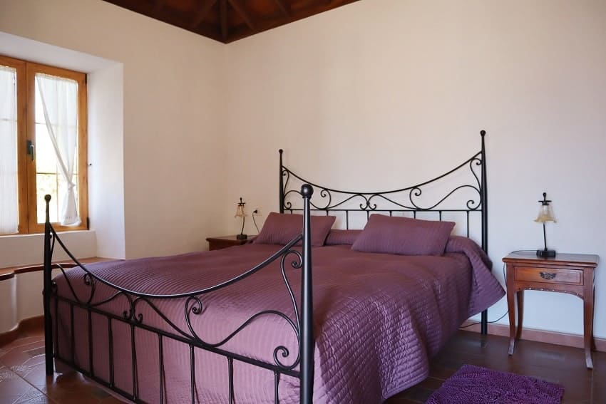 Schlafzimmer, Casa Las Gemelas, Ferienhaus La Palma mit Pool
