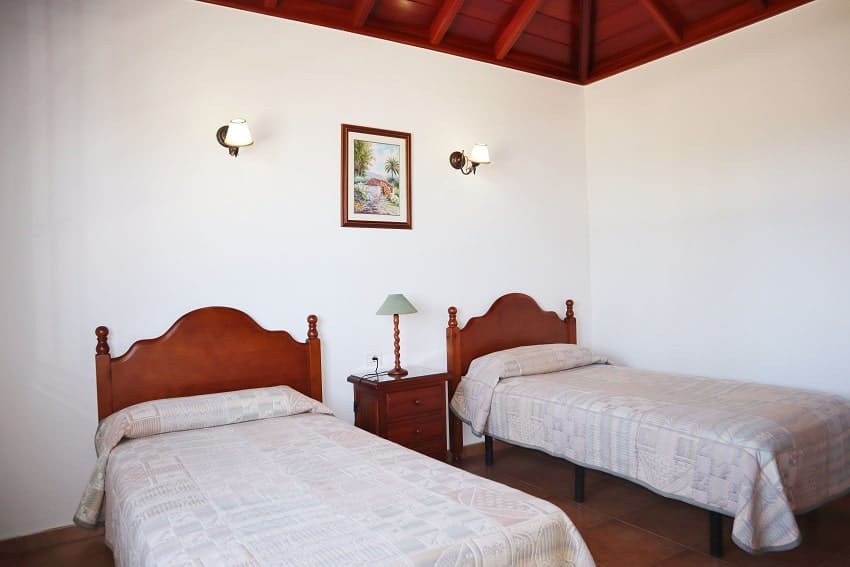 Bedroom, Casa Mar, Holiday Cottage Tijarafe, La Palma
