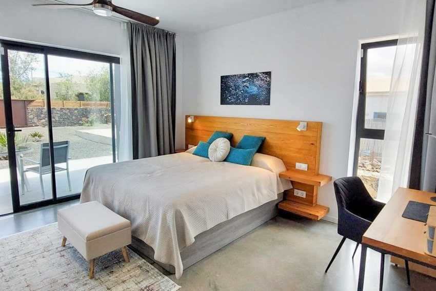 Dormitorio, Casa Nido, Casa Rural con Piscina Lajares, Fuerteventura