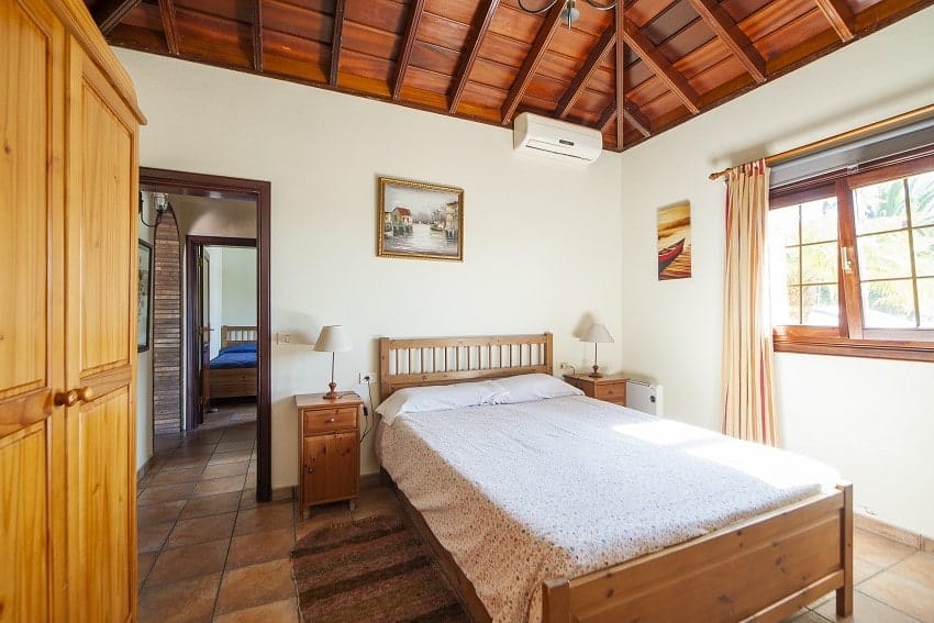 Dormitorio, Casa Van de Walle, Casa Rural La Punta