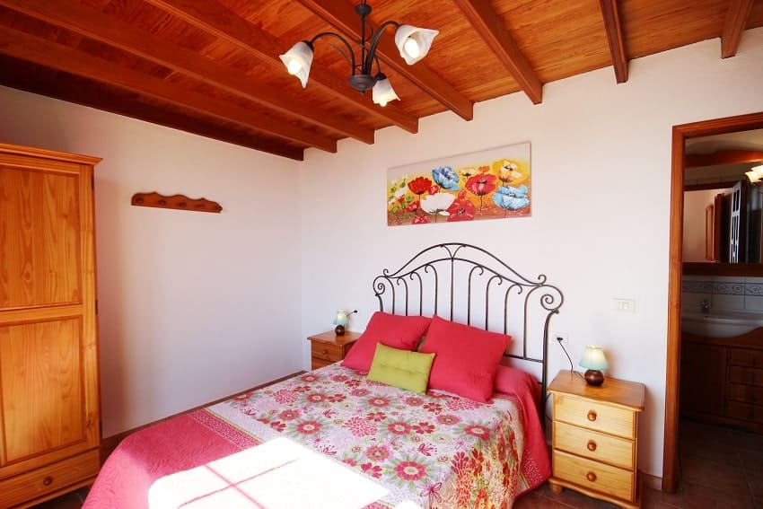 Schlafzimmer, Finca Los Dos Patos C, La Palma