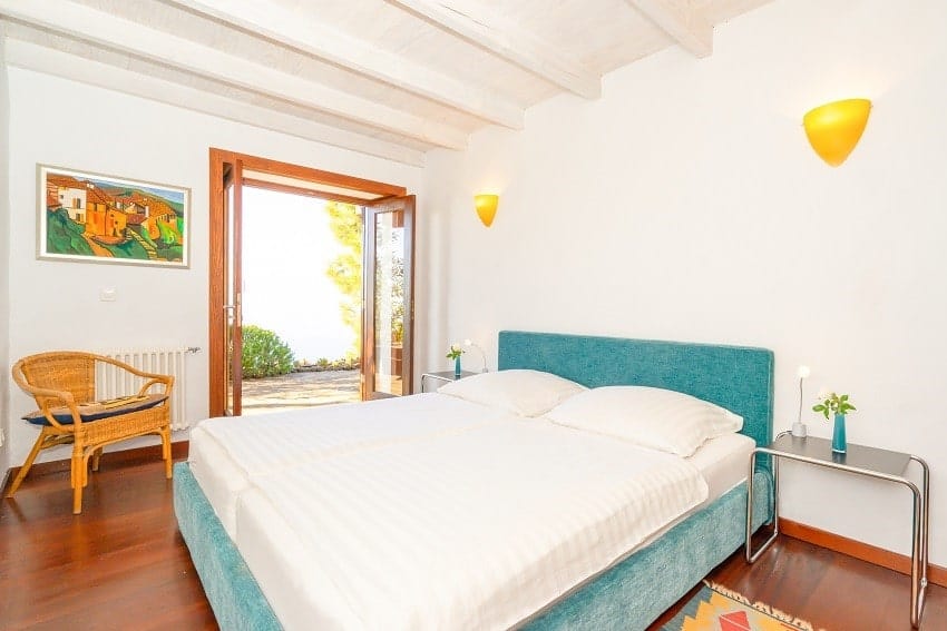 Schlafzimmer, Villa Botánico, Luxus Ferienhaus La Palma