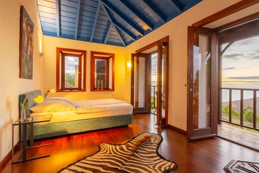 Schlafzimmer, Villa Botánico, Luxus Ferienhaus Puntagorda