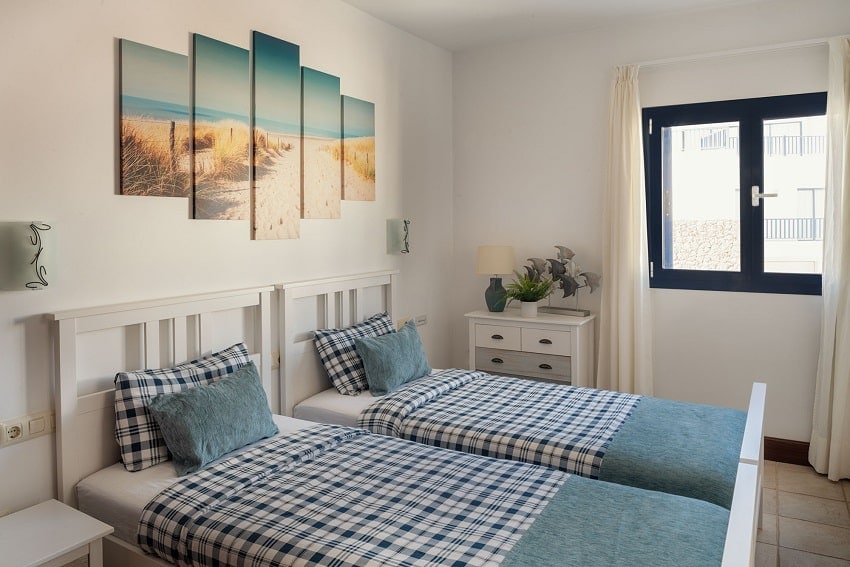 Schlafzimmer, Villa Calero Dream, Ferienhaus Puerto Calero, Lanzarote