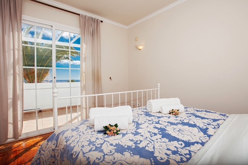 Schlafzimmer, Villa Charlana, Villa Lanzarote