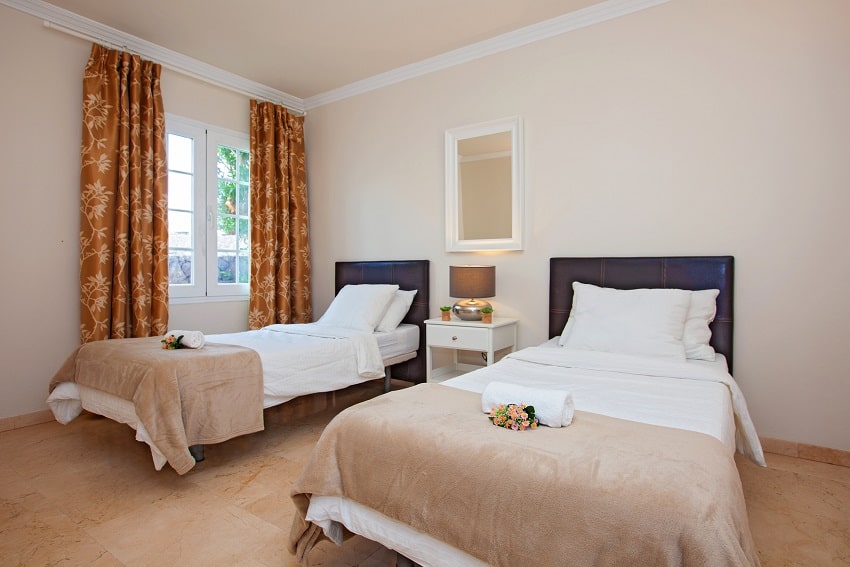 Schlafzimmer, Villa Charlana, Villa Puerto del Carmen, Lanzarote