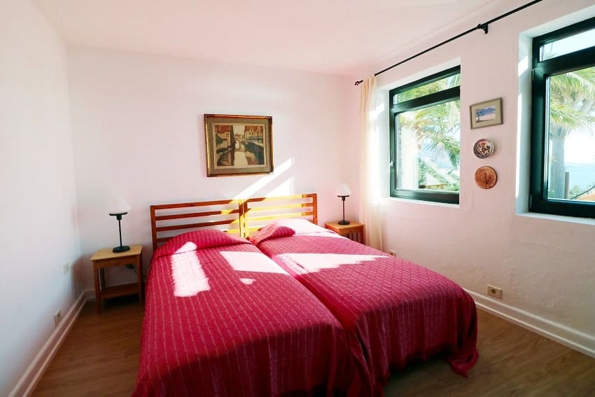 Schlafzimmer, Villa Escondida, La Palma
