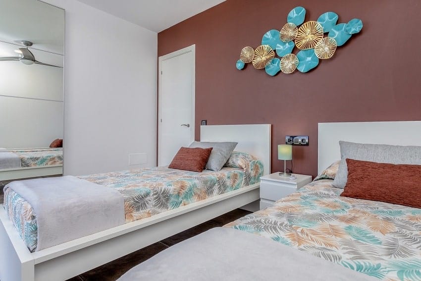 Schlafzimmer, Villa Ponzos, Luxus Ferienhaus Fuerteventura