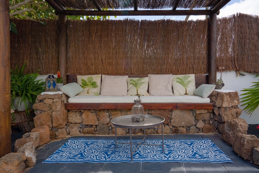 Sitting Area, Garden Apartment, Lanzarote
