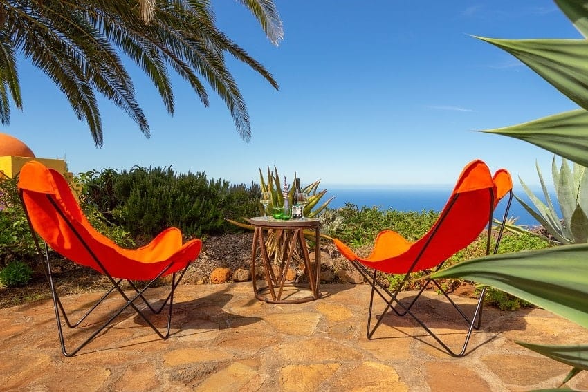 Sitzecke, Villa Botánico, Luxus Ferienhaus La Palma