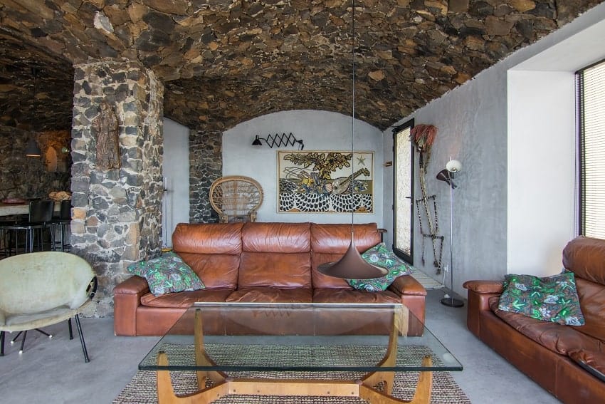 Sofa, Villa Oasis, Ferienhaus Teneriffa