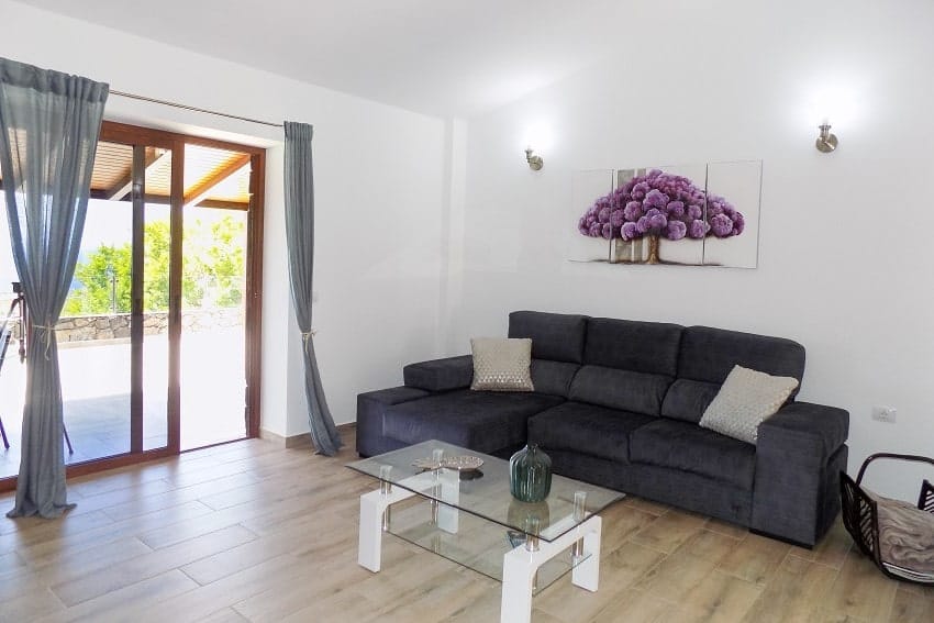 Sofa, Villa Tejeguate, El Hierro Ferienhaus
