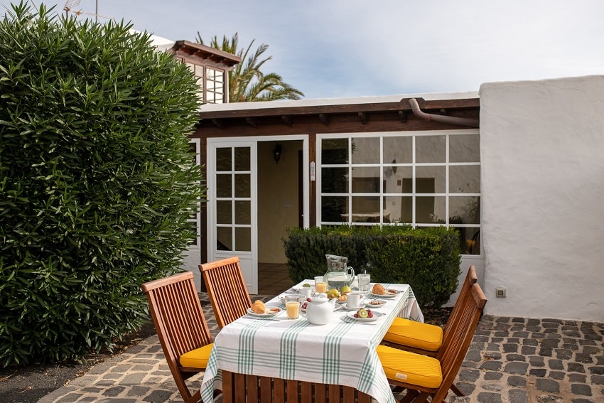 Terrace, Casa El Barranco, Holiday Cottage Lanzarote