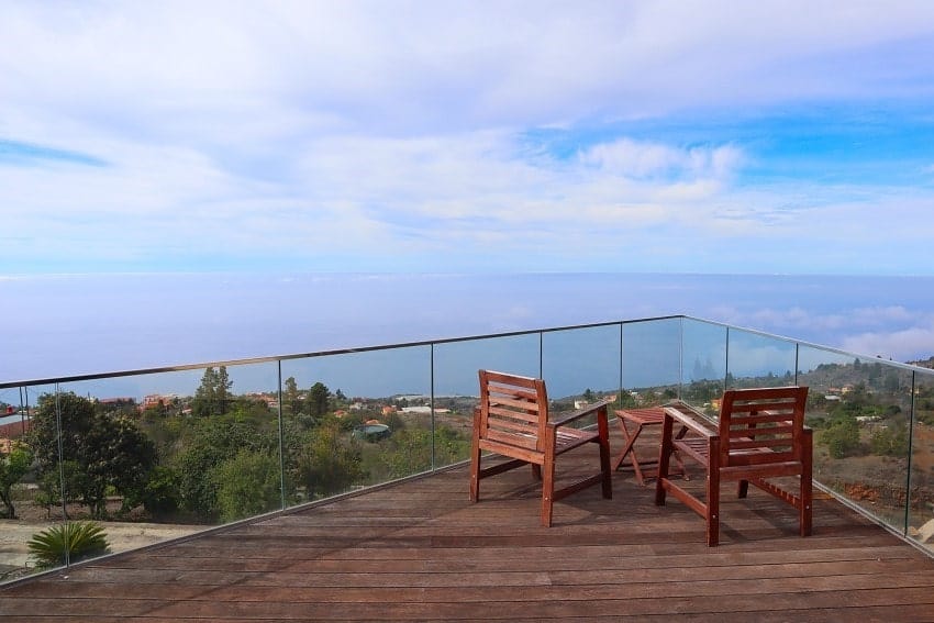 Terrasse, Pool, Finca Corona, Villa La Palma