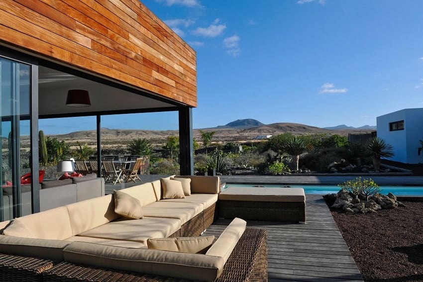 Terrace, Villa La Laguna, Fuerteventura