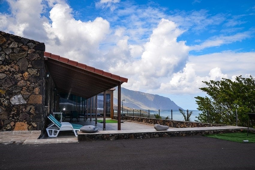 Terrasse, Villa Tejeguate, El Hierro Ferienhaus