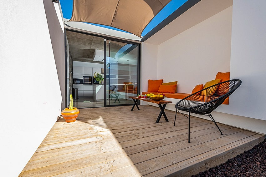 Terraza, Villa Ventura, Villa de Lujo Fuerteventura