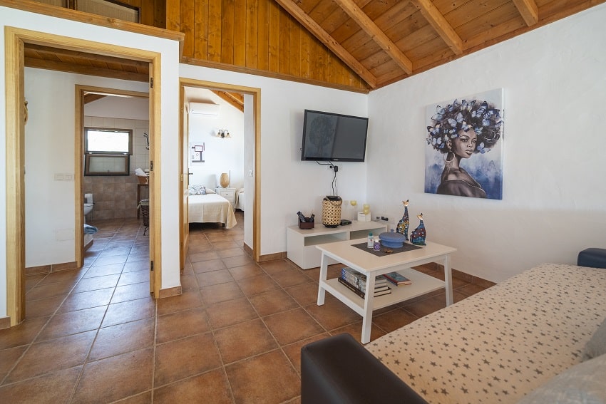 Villa Atardecer, Living Area, Holiday Cottage Puntagorda