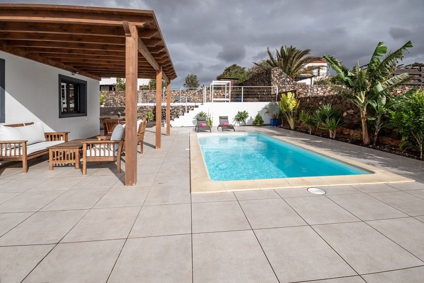 Villa Kira, Pool Area, Holiday Cottage Fuerteventura