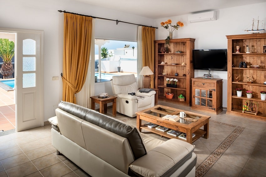 Villa Manuela, Living Area, Holiday Cottage Lanzarote