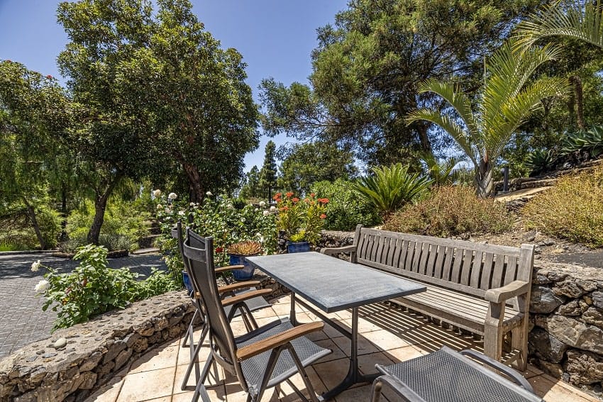 Terraza del Dormitorio, Casa Mi Arcadia, Casa Rural La Palma Piscina