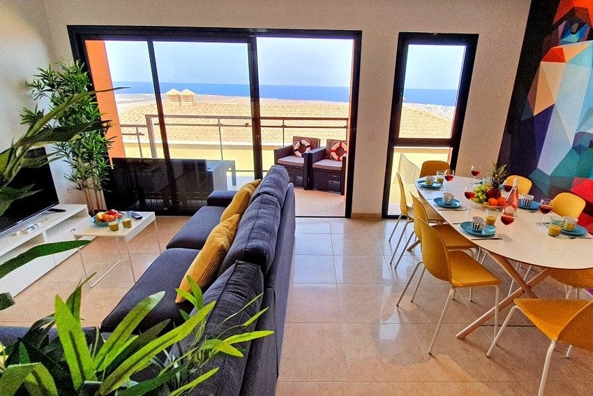 Living Area, Apartment Infinity, Fuerteventura