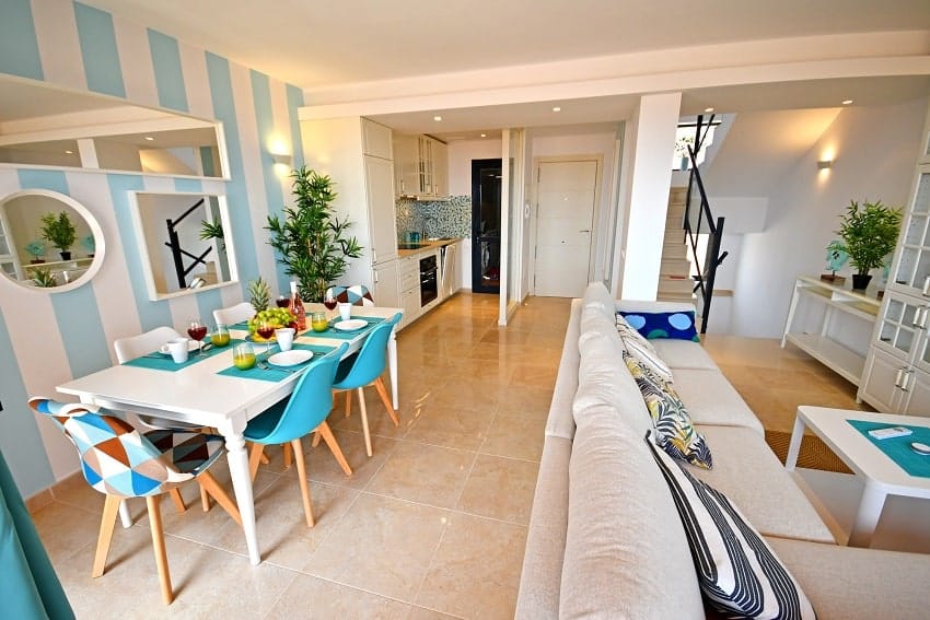 Living Area, Apartment Panorámico, Apartment Fuerteventura