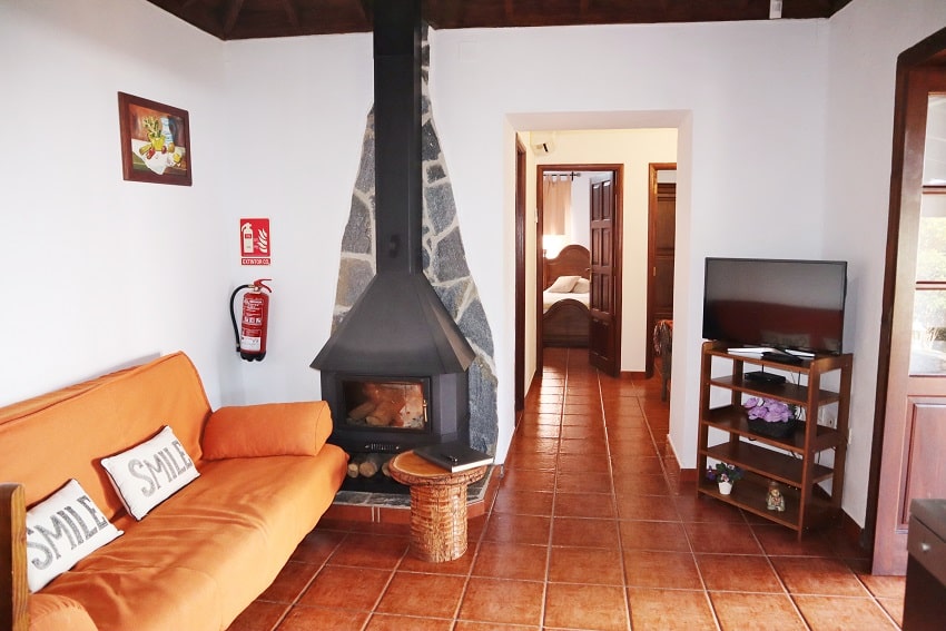 Wohnbereich, Casa Herminia, Ferienhaus Puntagorda