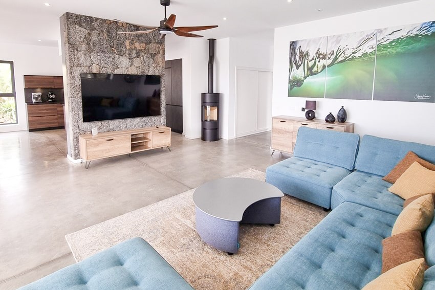Salón, Casa Nido, Casa Rural con Piscina Lajares
