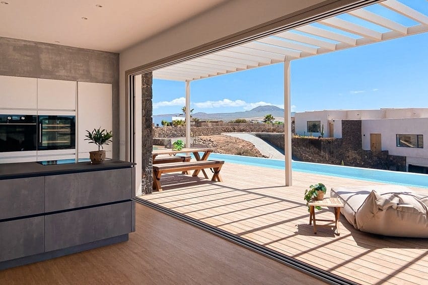 Sala de Estar, Casa Prana, Villa con Piscina Fuerteventura