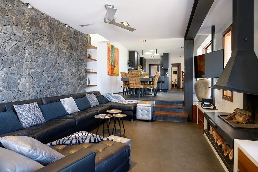 Living Area, Luxury & Harmony House, Holiday Villa Lanzarote