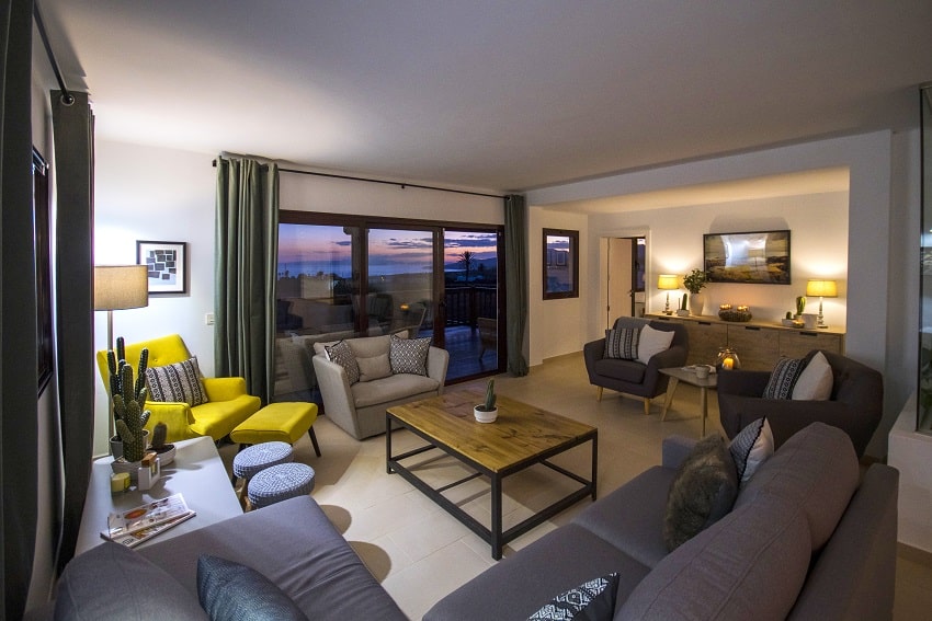 Living Area, Villa Alcalde, Luxury Villa Lanzarote